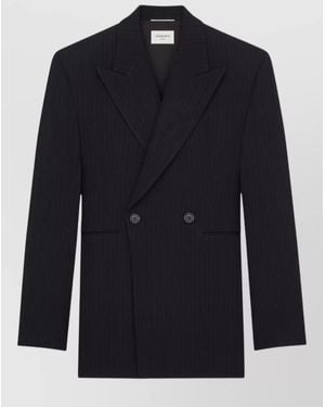 Saint Laurent Single Breasted Suit - Blue