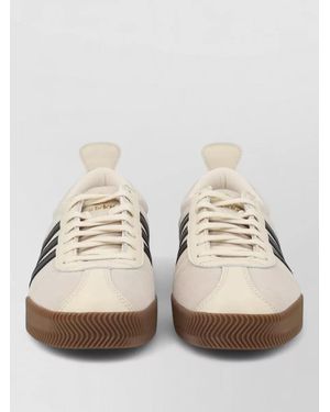 adidas Originals Samba 62 Super Lace Up Trainers - Natural