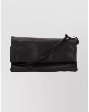 Ann Demeulemeester Soft Vintage Grained Mini Clutch Bag - Black