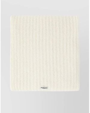 Pinko Wool Scarf - Natural