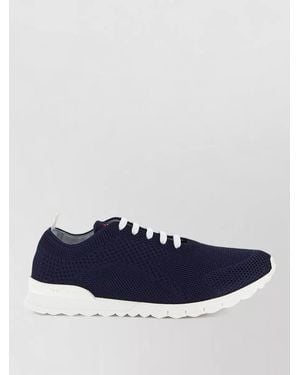 Kiton Low-Top Trainers - Blue