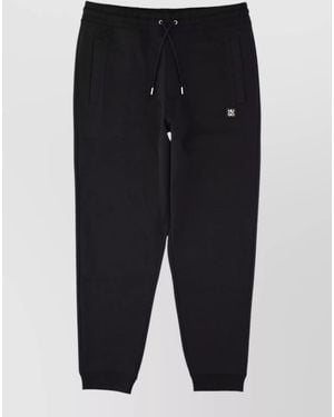 HUGO Tailored Pants Featuring Side And Back Pockets - Black