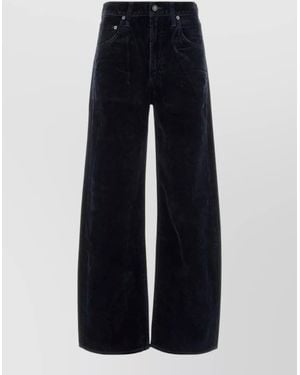 Agolde Velvet Wide-Leg Jeans - Blue