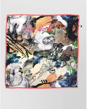 Vivienne Westwood Silk Scarf - Multicolour