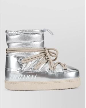Inuikii Padded High-Top Trainers - Grey