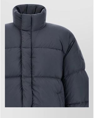 Canada Goose Down Quilted Padded Coat - Blue
