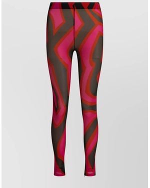 PUCCI Printed Leggings - Red