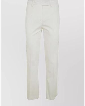 DR. HOPE Flared Tailored Pants - White