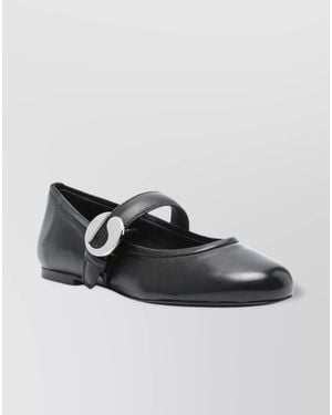 Coperni Leather Ballerina Flats - Multicolour