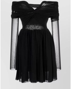 Philosophy Mini Dress - Black