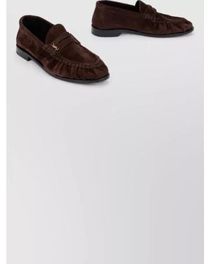 Saint Laurent Suede Mules - Multicolour