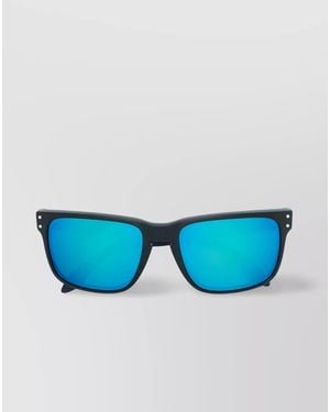 Oakley Square Frame Sunglasses Metal Accents - Blue