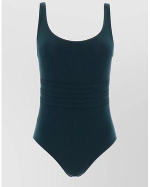 Eres Asia Swimsuit One Piece Scoop Neckline - Blue