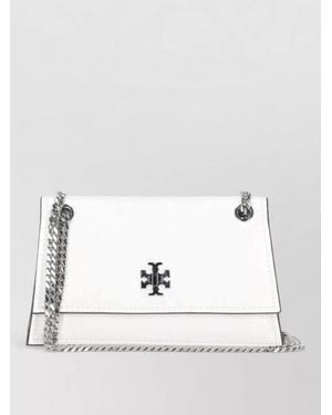 Tory Burch Leather Shoulder Bag Adjustable Chain Strap - Multicolour