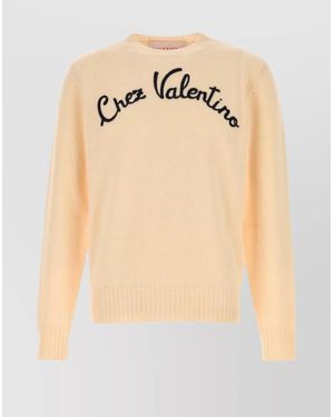 Valentino Garavani Wool Jumper - Natural