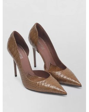 Paris Texas Leather Court Shoes - Brown