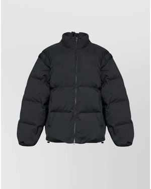 MM6 by Maison Margiela Quilted Down Puffer Jacket - Blue