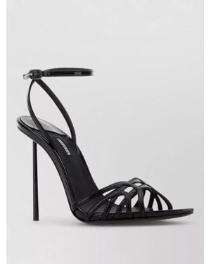 Le Silla Bella Glossy Open Toe Strappy Sandals - Multicolour