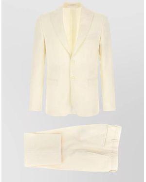Pal Zileri Wool Single-Breasted Suit - Natural