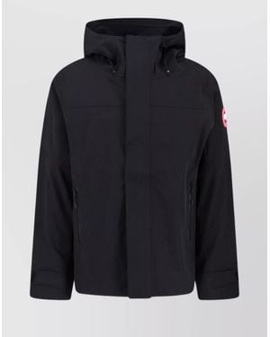 Canada Goose Rupert Hooded Rain Jacket - Blue