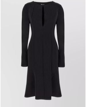Tom Ford Cutout Midi Dress - Black