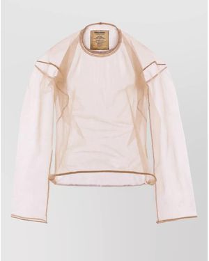 Uma Wang Cashmere Turtleneck Jumper - Natural