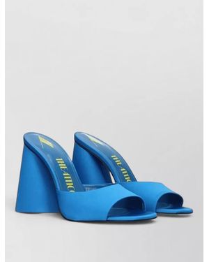 The Attico Satin Mules - Blue
