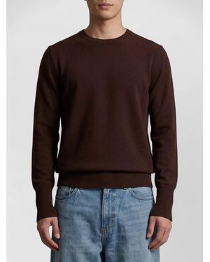 Ballantyne Cashmere Crewneck Pullover Long Sleeves - Black