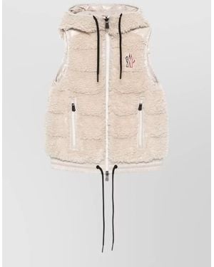 Moncler Down Puffer Vest - Natural