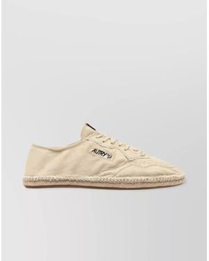 Autry Canvas Espadrilles - Natural