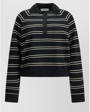 IVY & OAK Merino Wool Sweatshirt - Black