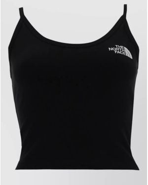 The North Face Slim-Fit Cropped Tank Top - Black
