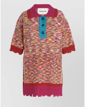 ANDERSSON BELL Portela Polo Shirt - Red
