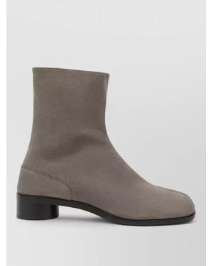 Maison Margiela Leather Boots - Grey