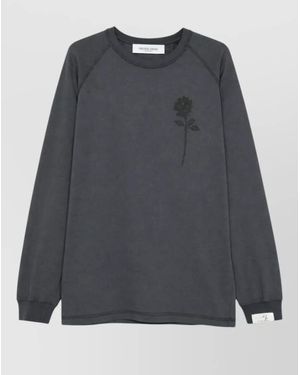 Golden Goose Journey M Long Sleeve Knit Top - Grey