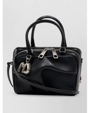 Marc Jacobs Smooth Lambskin Micro Cross-Body Bag - Black