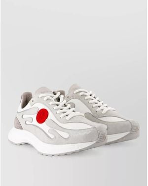 CASABLANCA Leather Low-Top Trainers - White