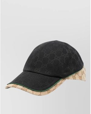 Gucci Logo-Print Baseball Cap - Black
