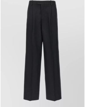 ARMARIUM Giorgia Trousers Wide Leg Belt Loops - Blue