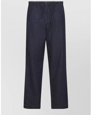 Dries Van Noten Denim Loose Fit Jeans - Blue