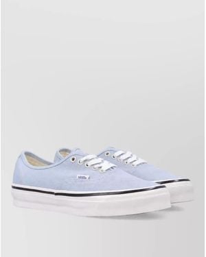 Vans Canvas Lace-Up Sneakers - White