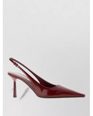 Prada Leather Mules - Pink