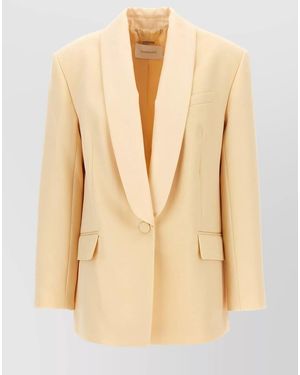 Zimmermann Illustration Shawl Tux Jacket' Blazer - Natural