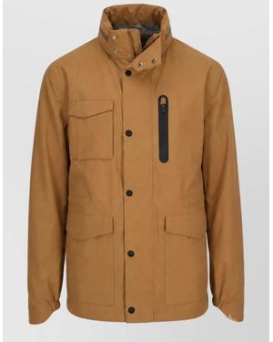 Herno Polyester Puffer Jacket - Brown
