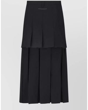 MM6 by Maison Margiela Tailored Trousers - Black