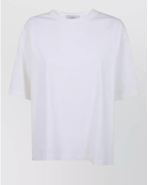 Studio Nicholson Cotton Short Sleeve T-Shirt - White