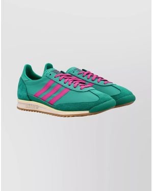 adidas Originals Low-Top Trainers With Serrated Rubber Outsole - Blue