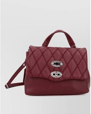 Zanellato Leather Shoulder Bag - Red