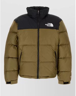 The North Face Two-Tone Down Puffer Jacket - Green