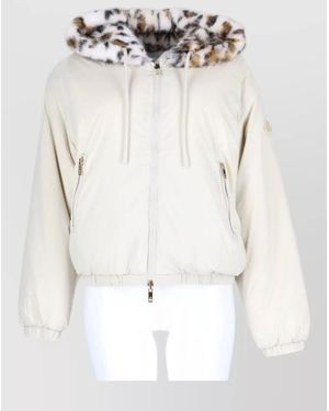 Moose Knuckles Reversible Faux Fur Coat - White